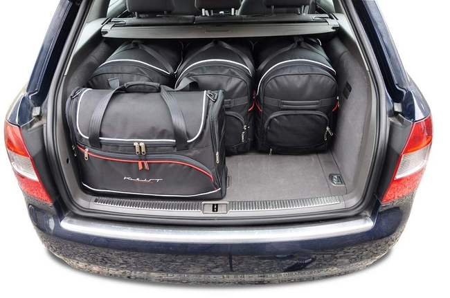 Borse per bagagliaio AUDI A4 AVANT 2001-2004 5 pezzi KJUST