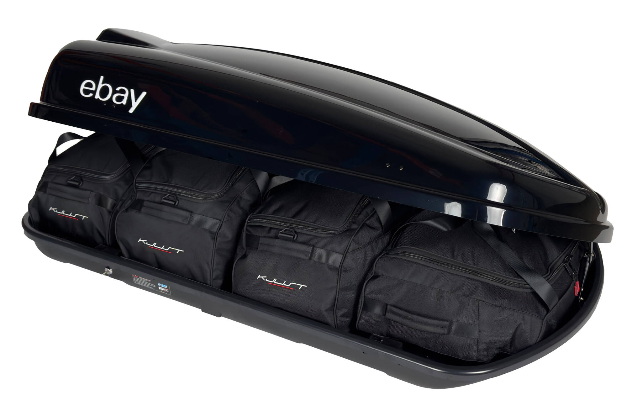 KJUST TASCHEN SET 4 STK FÜR DACHBOX LEVUP EBAY EDITION 420