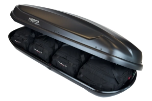 KJUST TASCHEN SET 4 STK FÜR DACHBOX HAPRO EXPLORER 400