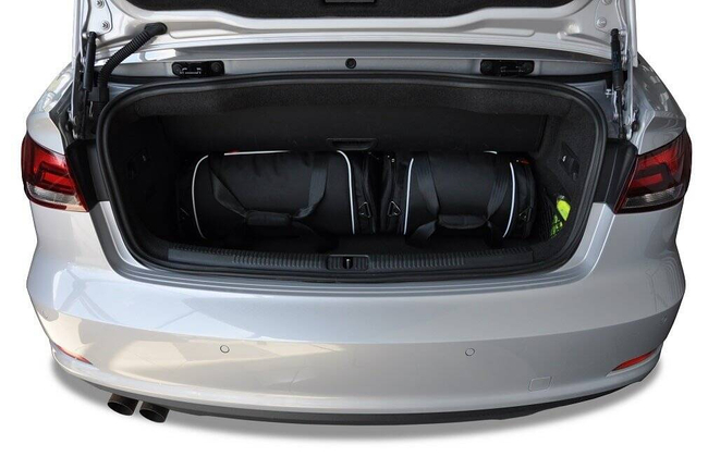Borse da bagagliaio AUDI A3 CABRIO 2014-2016 4 pezzi KJUST