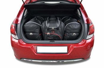 CITROEN C4 HATCHBACK 2010-2017 KOFFERRAUMTASCHEN SET 4 STK