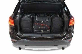 KJUST Dedizierte Reisetaschen 4 stk kompatibel mit BMW X1 2015+
