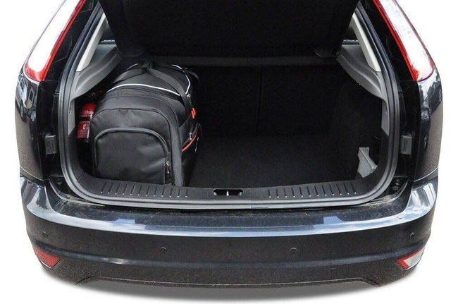 FORD FOCUS HATCHBACK 2004-2011 KOFFERRAUMTASCHEN SET 4 STK