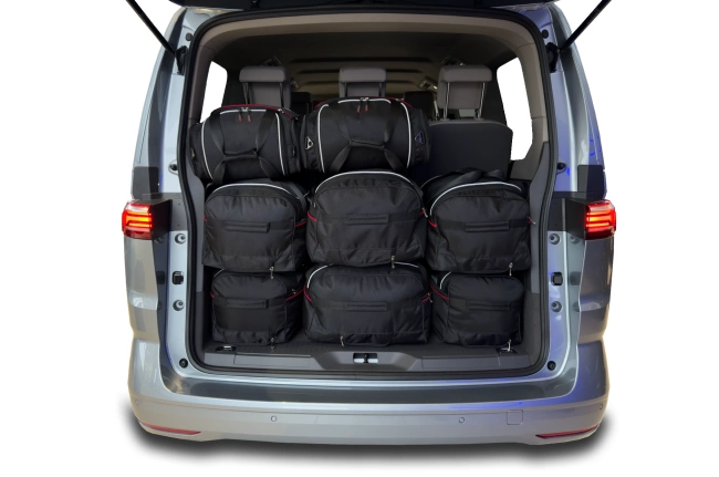VW MULTIVAN L2 PHEV 2021+ KOFFERRAUMTASCHEN SET 9 STK