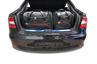 Borse per bagagliaio SKODA SUPERB LIMOUSINE 2008-2015 5 pezzi KJUST
