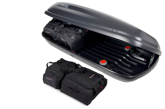 Set de 4 sacs KJUST pour coffre de toit HAPRO CARVER 430