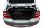 MERCEDES-BENZ CLK CABRIO 2002-2010 KOFFERRAUMTASCHEN SET 4 STK