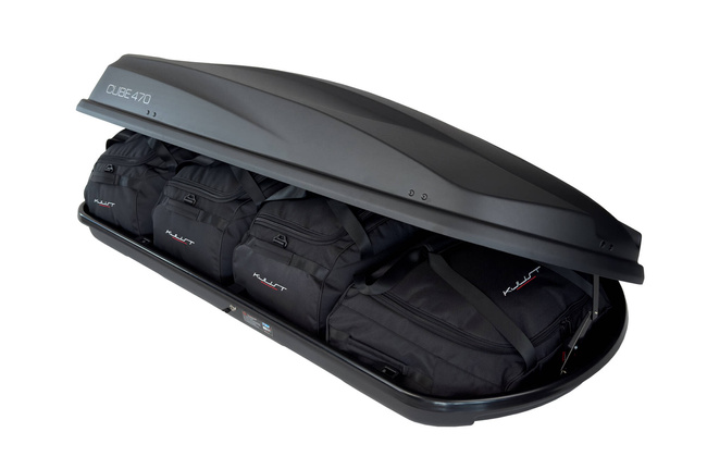 Borse per box da tetto LEVUP CUBE 470 4 pezzi KJUST