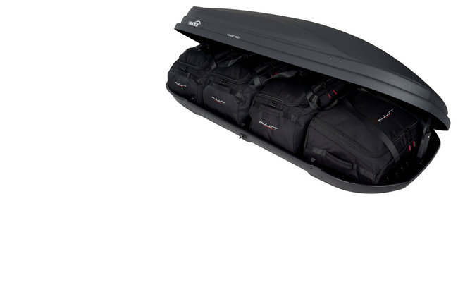 Set de 4 sacs KJUST PRO pour coffre de toit HAKR MAGIC 400