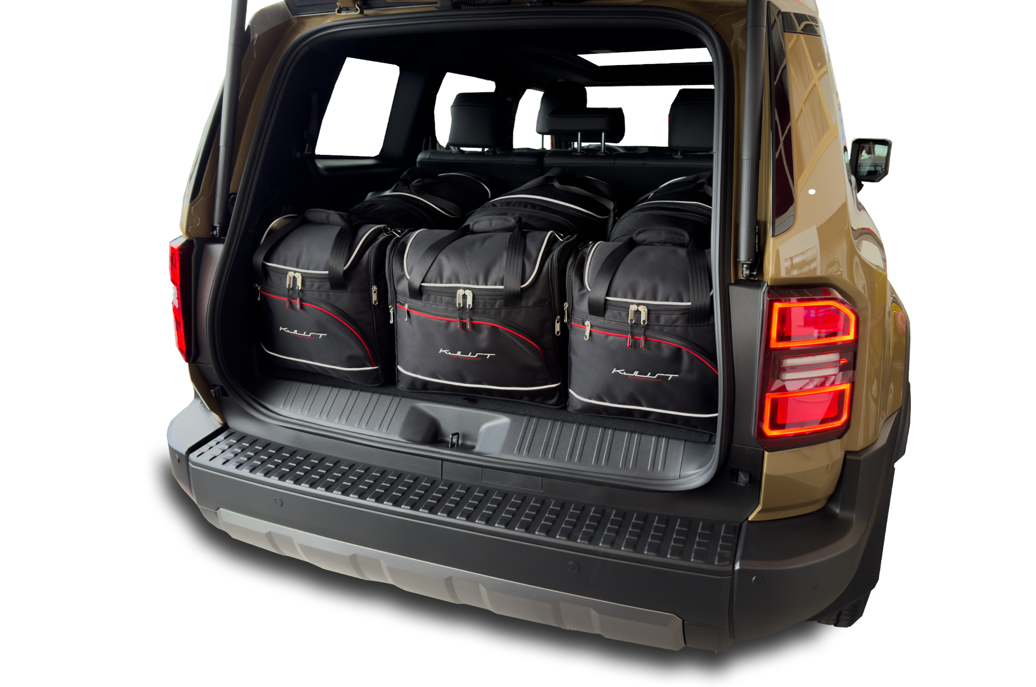  TOYOTA LAND CRUISER 2024+ CONJUNTO DE BOLSAS 6 PIE