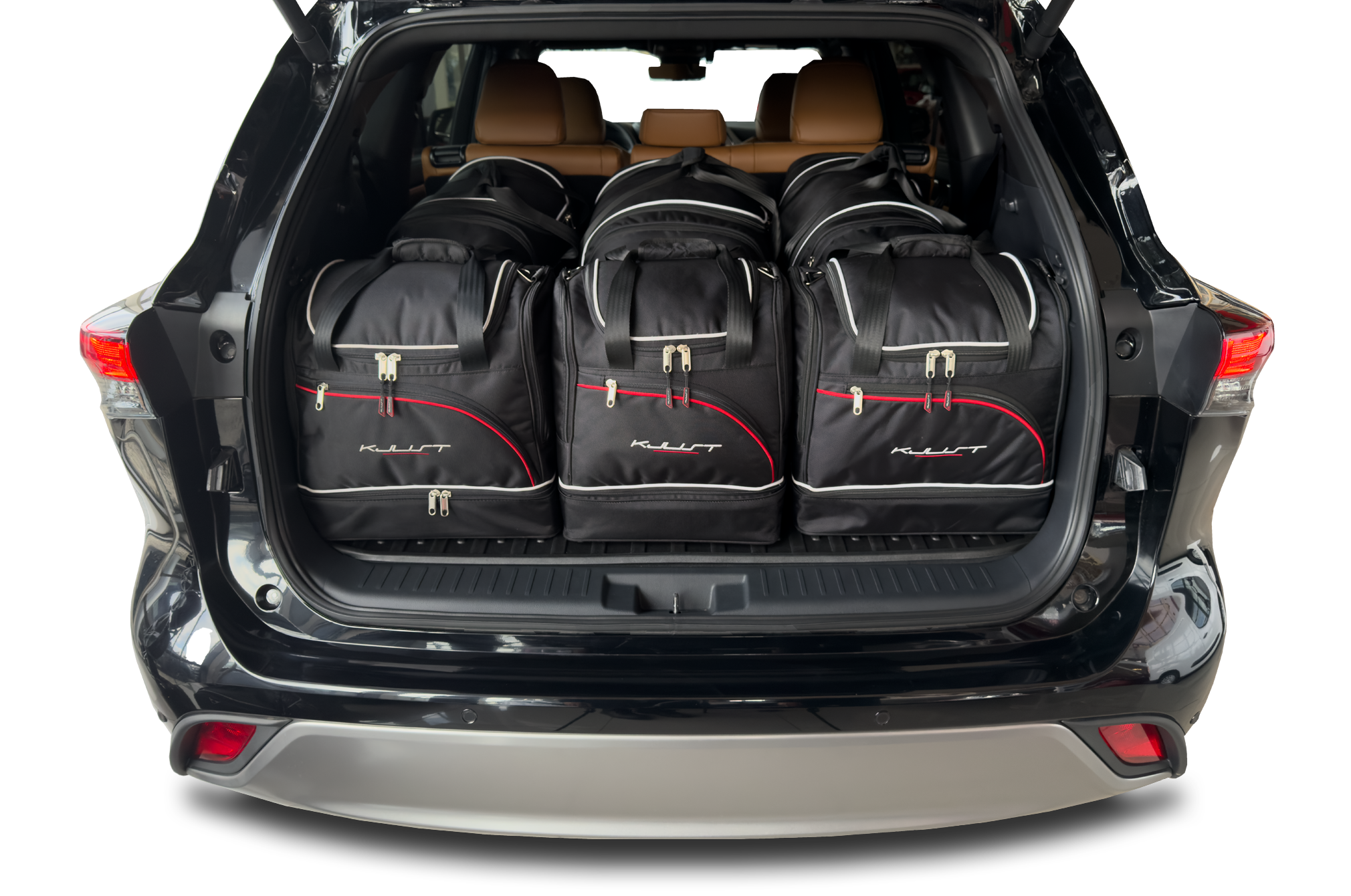 TOYOTA HIGHLANDER HEV 2020+ CAR BAGS SET 6 PCS