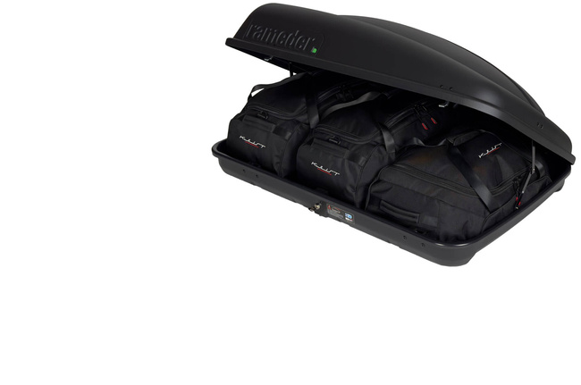 KJUST TASCHEN SET 3 STK FÜR DACHBOX TOPBOX 350
