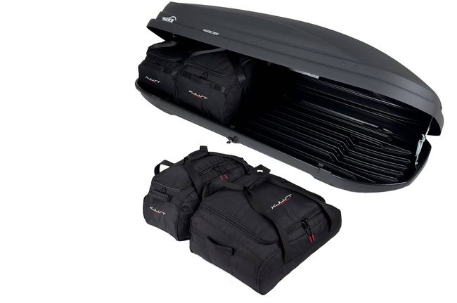 Set de 4 sacs KJUST pour coffre de toit HAKR MAGIC 320