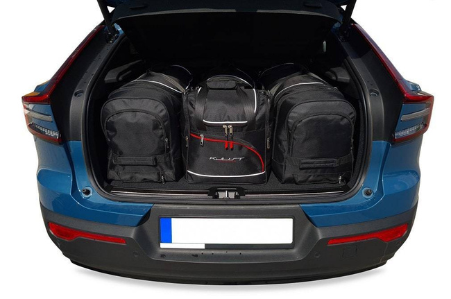 Borse da bagagliaio VOLVO C40 EV 2021+ 4 pezzi KJUST