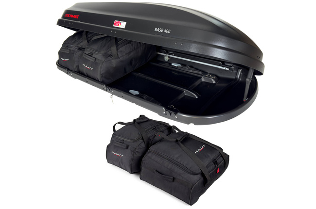 KJUST BAGS SET 4 PCS FOR ROOF BOX KAMEI BASE 400