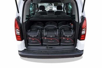 CITROEN BERLINGO 2008-2018 KOFFERRAUMTASCHEN SET 6 STK