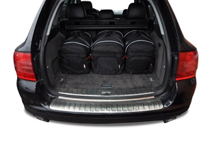 PORSCHE CAYENNE 2002-2010 KOFFERRAUMTASCHEN SET 5 STK