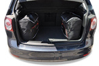 VW GOLF PLUS 2008-2012 TASKESÆT TIL BAGAGERUM 4 STK