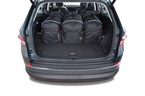 SKODA KODIAQ 2016-2023 KOFFERRAUMTASCHEN SET 5 STK