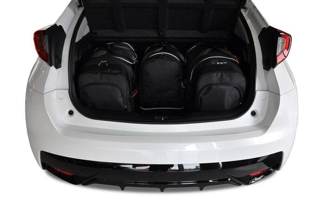 HONDA CIVIC HATCHBACK 2012-2017 KOFFERRAUMTASCHEN SET 4 STK