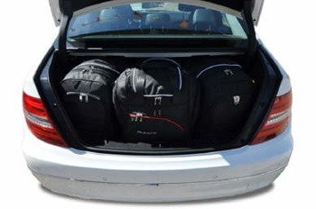 MERCEDES-BENZ C LIMOUSINE 2006-2014 KOFFERRAUMTASCHEN SET 4 STK
