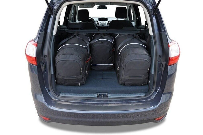 FORD Grand C-Max 2010-2015 CONJUNTO DE BOLSAS 4 PIE