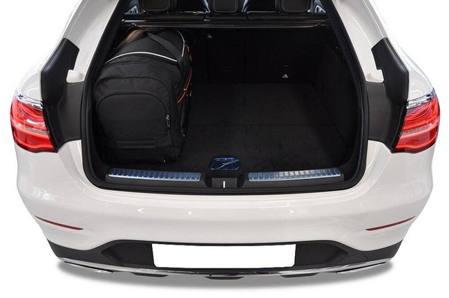 MERCEDES-BENZ GLC COUPE 2016-2022 KOFFERRAUMTASCHEN SET 4 STK