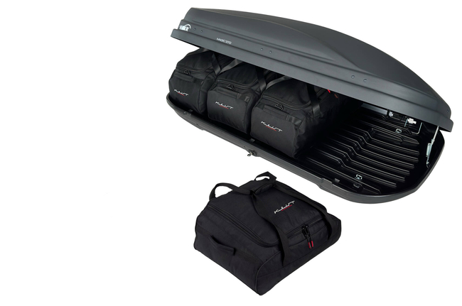 KJUST TASCHEN SET 4 STK FÜR DACHBOX HAKR MAGIC 370