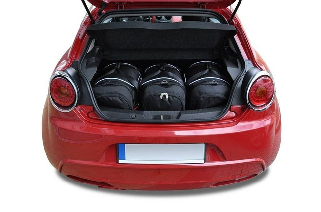 ALFA ROMEO MITO HATCHBACK 2008-2018 TASKESÆT TIL BAGAGERUM 3 STK