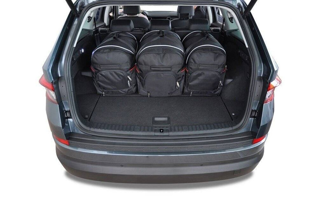 SKODA KODIAQ 2016-2023 KOFFERRAUMTASCHEN SET 5 STK