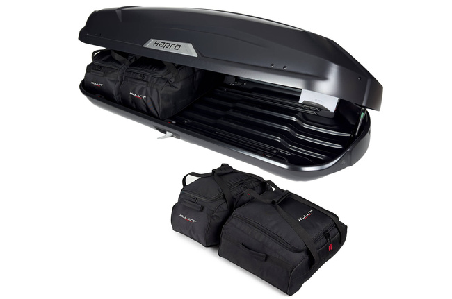 Set de 4 sacs KJUST pour coffre de toit HAPRO TRIVOR 440