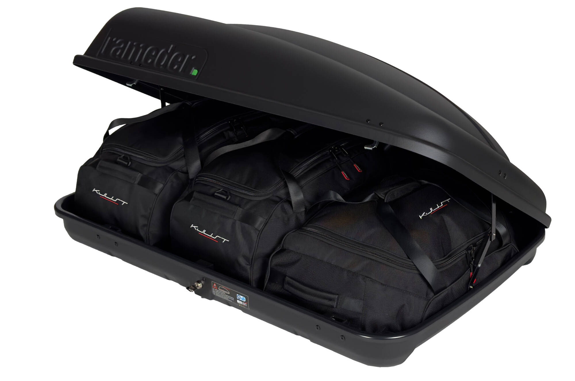 KJUST TASCHEN SET 3 STK FÜR DACHBOX TOPBOX 350