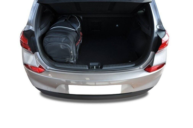 HYUNDAI i30 HATCHBACK 2017+ KOFFERRAUMTASCHEN SET 4 STK