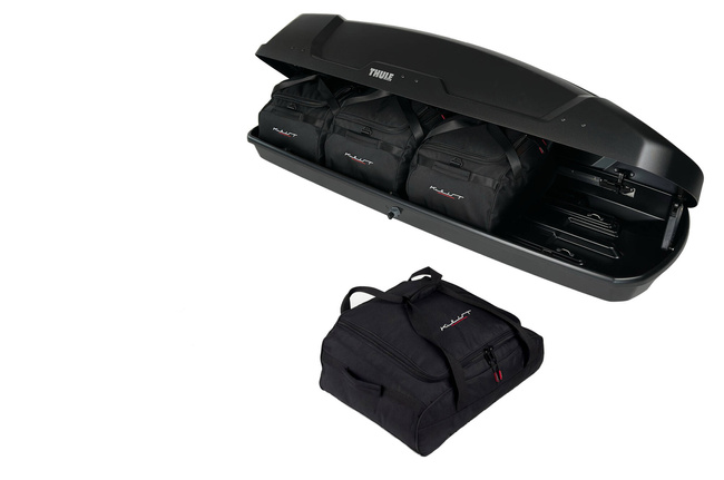 Coffre De Toit KJUST Sacs Set 4 pièces Compatible Avec THULE FORCE XT SPORT