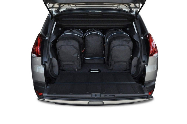PEUGEOT 3008 2009-2016 TASKESÆT TIL BAGAGERUM 4 STK
