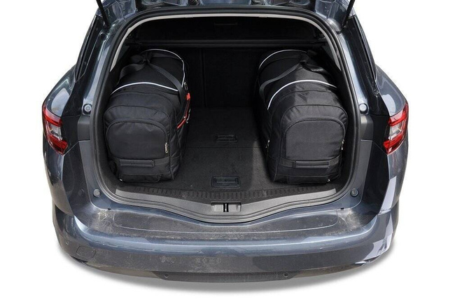 Borse da bagagliaio RENAULT MEGANE GRANDTOUR 2016+ 4 pezzi KJUST