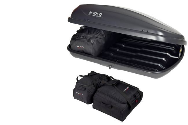 Set de 3 sacs KJUST pour coffre de toit HAPRO TRAXER 4.6