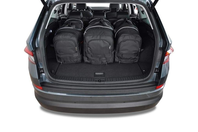 Borse per bagagliaio SKODA KODIAQ 2016-2023 5 pezzi KJUST