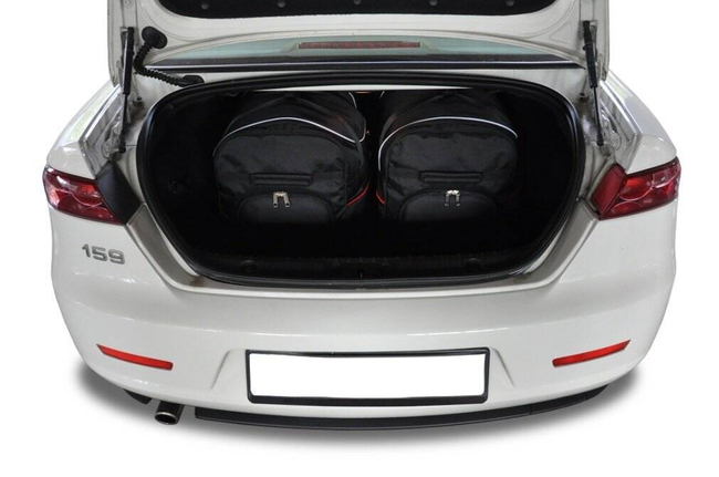 Borse per bagagliaio ALFA ROMEO 159 LIMOUSINE 2005-2011 4 pezzi KJUST