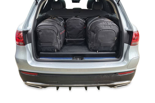 MERCEDES-BENZ GLC PHEV 2019-2022 KOFFERRAUMTASCHEN SET 4 STK