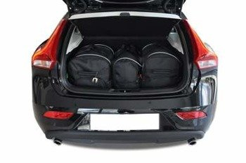 Borse per bagagliaio VOLVO V40 HATCHBACK 2012-2019 3 pezzi KJUST