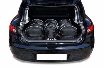 RENAULT CLIO 2012-2019 KOFFERRAUMTASCHEN SET 3 STK