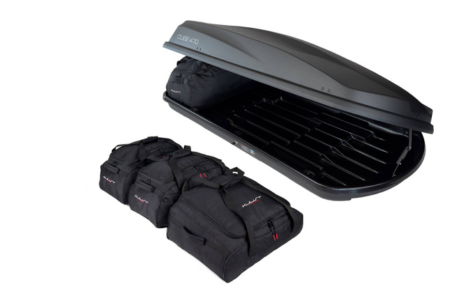 KJUST TASCHEN SET 4 STK FÜR DACHBOX LEVUP CUBE 470