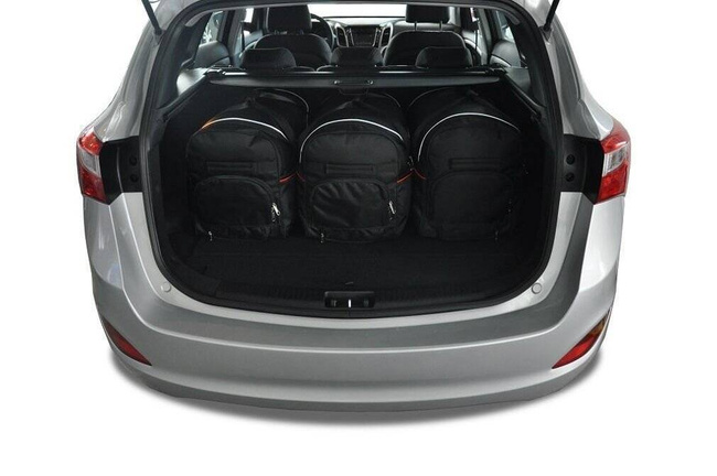 HYUNDAI i30 WAGON 2012-2017 KOFFERRAUMTASCHEN SET 5 STK