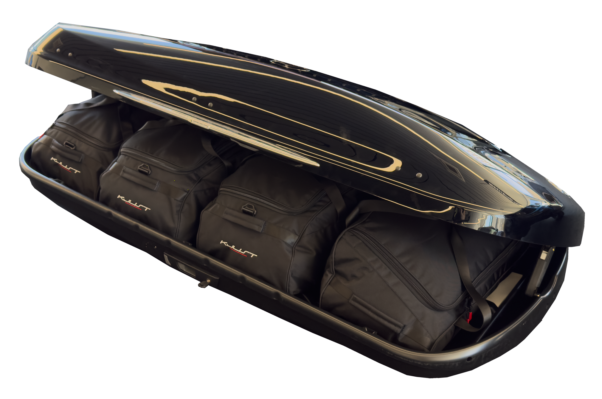 KJUST TASCHEN SET 4 STK FÜR DACHBOX MERCEDES-BENZ A0008400500 430L
