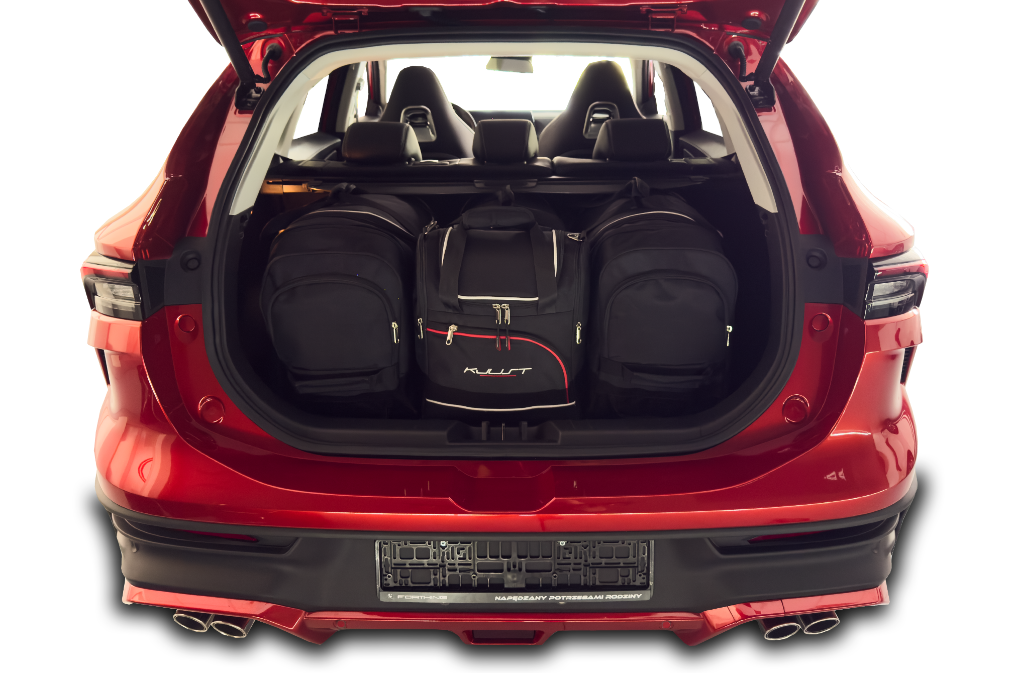 FORTHING T5 EVO 2021+ KOFFERRAUMTASCHEN SET 4 STK