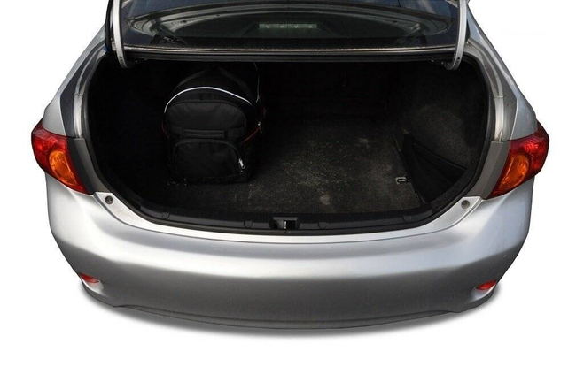 TOYOTA COROLLA LIMOUSINE 2007-2014 KOFFERRAUMTASCHEN SET 5 STK