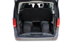 MERCEDES-BENZ V EXTRA LONG 2014+ KOFFERRAUMTASCHEN SET 7 STK