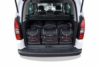 PEUGEOT PARTNER 2008-2019 KOFFERRAUMTASCHEN SET 6 STK