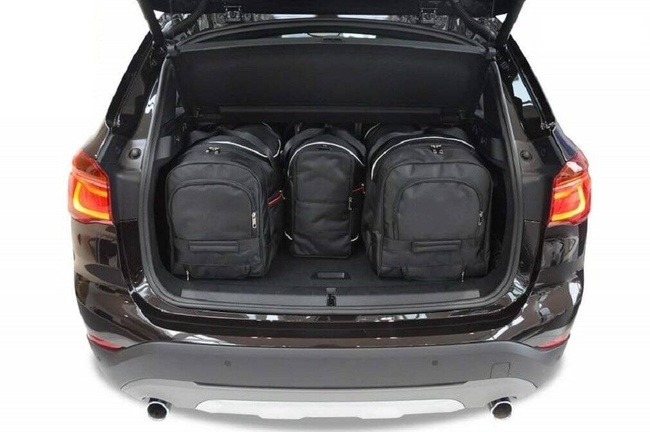KJUST Dedizierte Reisetaschen 4 stk kompatibel mit BMW X1 2015+